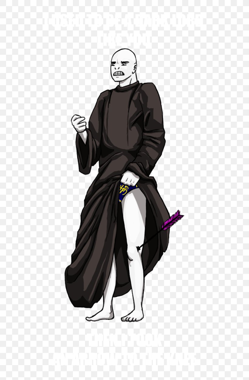 Robe Costume Design Cartoon Fashion Illustration, PNG, 640x1249px, Robe, Black, Black M, Cartoon, Character Download Free