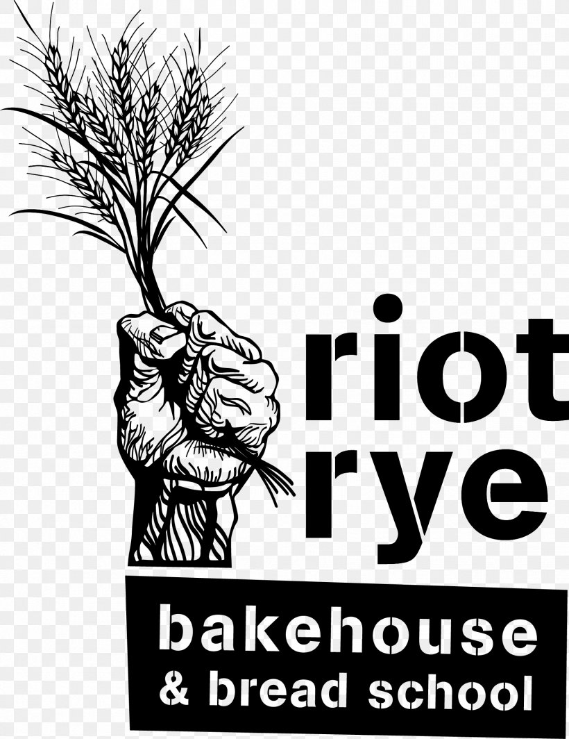 Rye Sourdough Bread Bakehouse School, PNG, 1766x2293px, Rye, Bakehouse, Black And White, Brand, Bread Download Free
