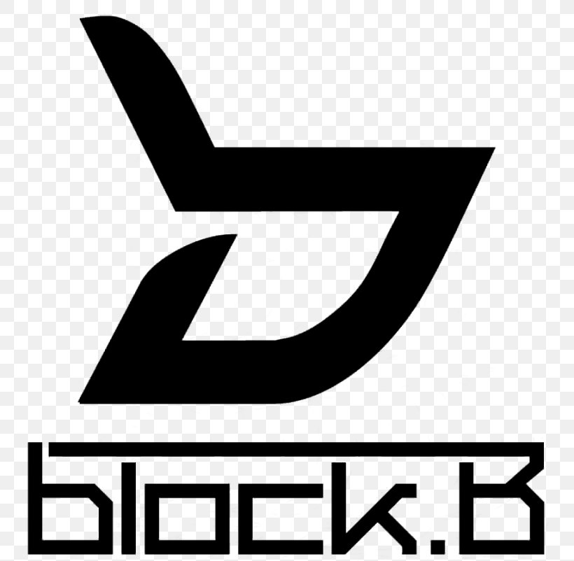 Block B K-pop Logo Halo Welcome To The Block, PNG, 768x802px, Block B, Area, Bbomb, Black, Black And White Download Free