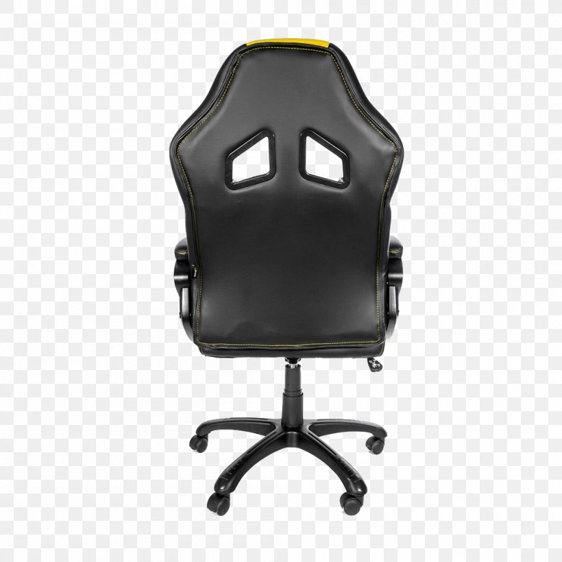 Gaming Chair Swivel Chair Video Game Office & Desk Chairs, PNG, 1000x1000px, Gaming Chair, Armrest, Black, Bonded Leather, Chair Download Free