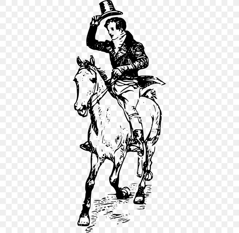 Mule Horse English Riding Equestrian Clip Art, PNG, 400x800px, Mule, Art, Black And White, Bridle, Clothing Download Free