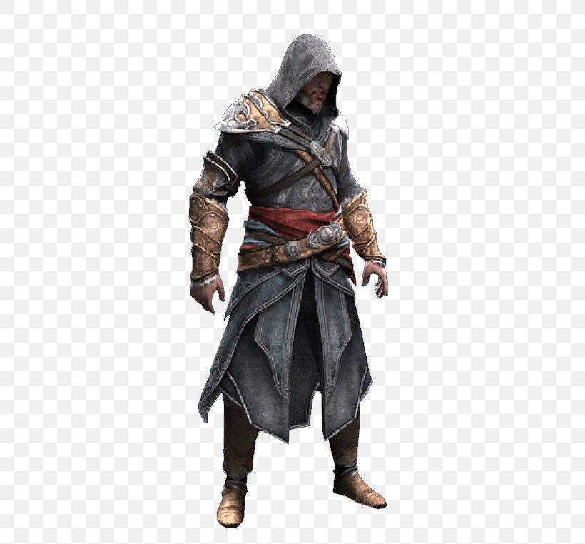 Assassin's Creed: Revelations Assassin's Creed III Assassin's Creed: Brotherhood Assassin's Creed: Ezio Trilogy, PNG, 384x762px, Ezio Auditore, Action Figure, Armour, Assassins, Cosplay Download Free
