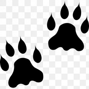 Animal Track - Paw Lion Animal Track Dog Clip Art PNG