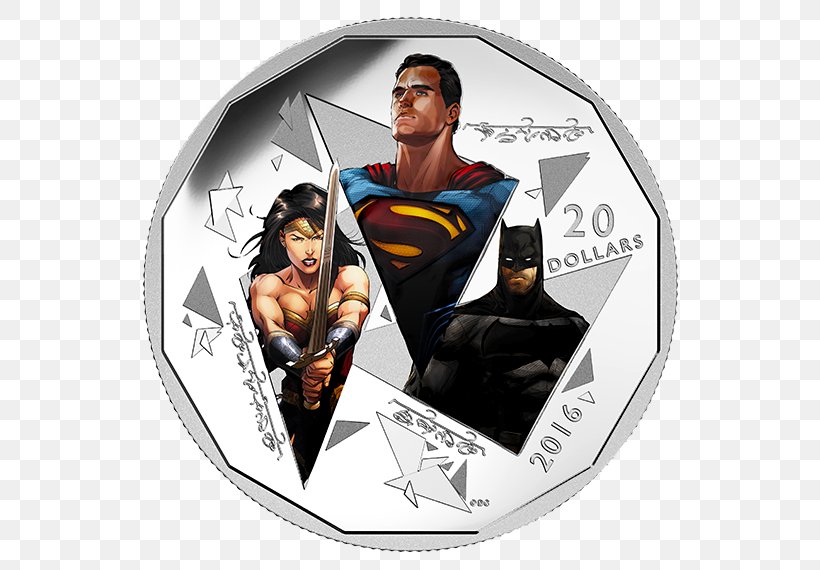 Batman Superman Diana Prince Silver Coin, PNG, 570x570px, Batman, Batman V Superman Dawn Of Justice, Bullion, Bullion Coin, Coin Download Free