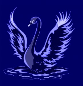Swan - Bird Cygnini Clip Art PNG