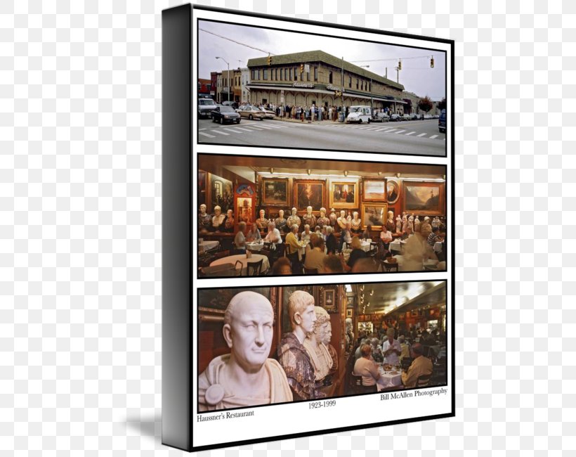 Haussner's Restaurant Baltimore Advertising Picture Frames, PNG, 488x650px, Baltimore, Advertising, Picture Frame, Picture Frames Download Free