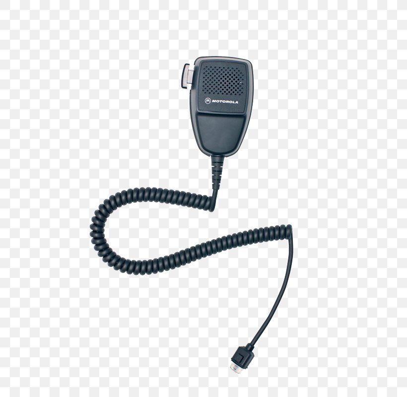 Microphone Motorola Solutions Two-way Radio, PNG, 800x800px, Microphone, Audio, Audio Equipment, Cable, Citizens Band Radio Download Free