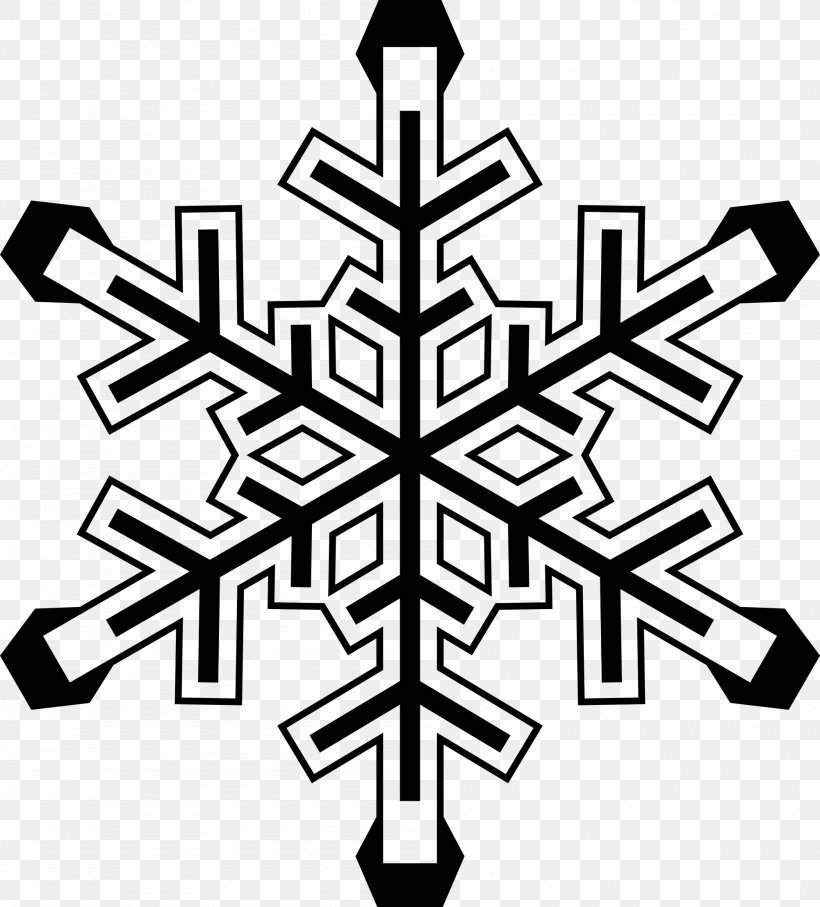 Snowflake Clip Art, PNG, 2000x2213px, Snowflake, Black And White, Home Page, Monochrome, Monochrome Photography Download Free