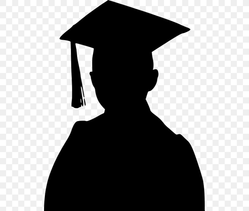 Graduation Ceremony Graduate University Square Academic Cap, PNG, 530x694px, Graduation Ceremony, Academic Degree, Black, Black And White, College Download Free