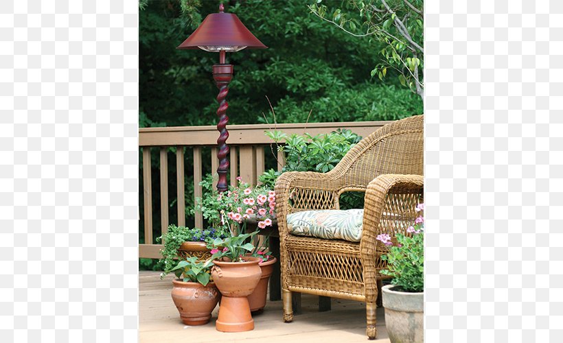 Patio Heaters Electric Heating Porch, PNG, 500x500px, Patio Heaters, Backyard, Central Heating, Chair, Deck Download Free