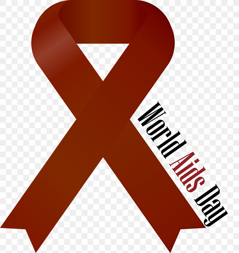 World Aids Day, PNG, 2834x3000px, World Aids Day, Line, Logo, Orange, Red Download Free