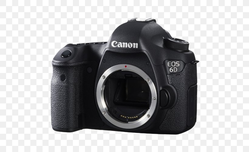 Canon EOS 6D Mark II Full-frame Digital SLR Camera, PNG, 500x500px, Canon Eos 6d Mark Ii, Active Pixel Sensor, Camera, Camera Accessory, Camera Lens Download Free