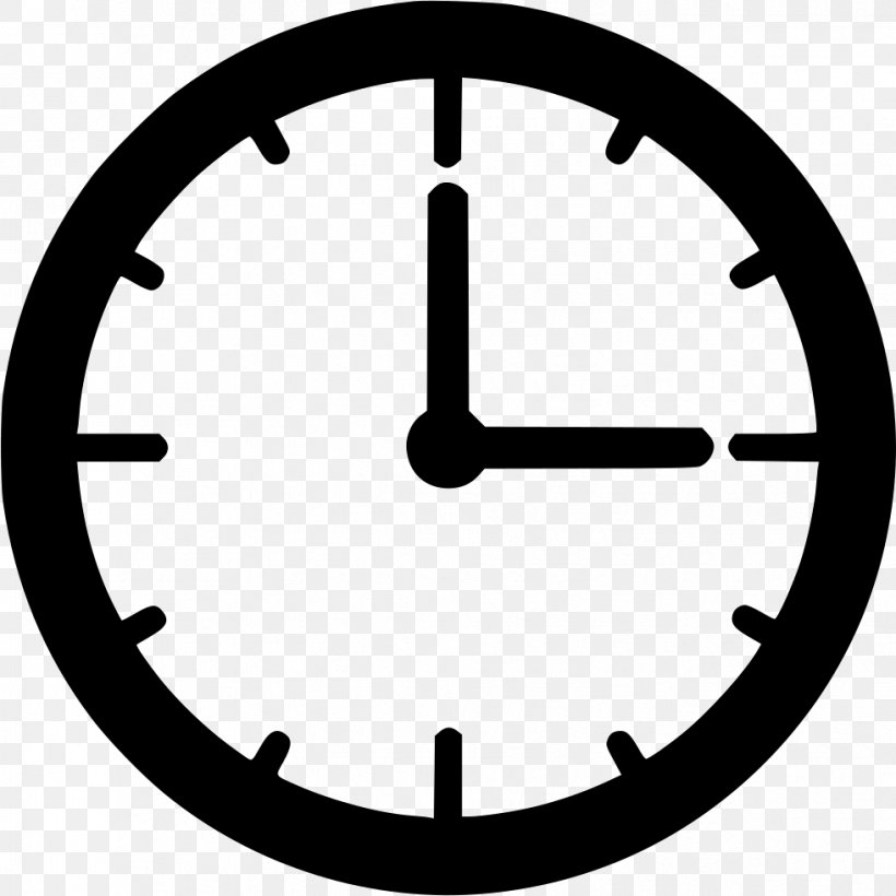 Electric Soul Yoga Hour Clock Time, PNG, 981x982px, 24hour Clock, Electric Soul Yoga, Area, Black And White, Clock Download Free