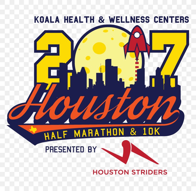 Koala Health & Wellness 2012 Houston Half Marathon 10K Run 2017 Houston Half Marathon Running, PNG, 800x800px, 5k Run, 10k Run, 2017, Area, Banner Download Free