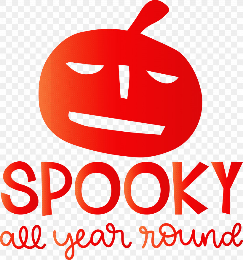 Spooky Halloween, PNG, 2809x3000px, Spooky, Emoticon, Fruit, Geometry, Halloween Download Free