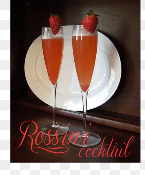Cocktail - Bellini Panna Cotta Wine Cocktail Cocktail Garnish Champagne Cocktail PNG