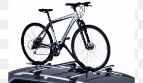 Mount Bike - Bicycle Carrier Railing Thule Group PNG