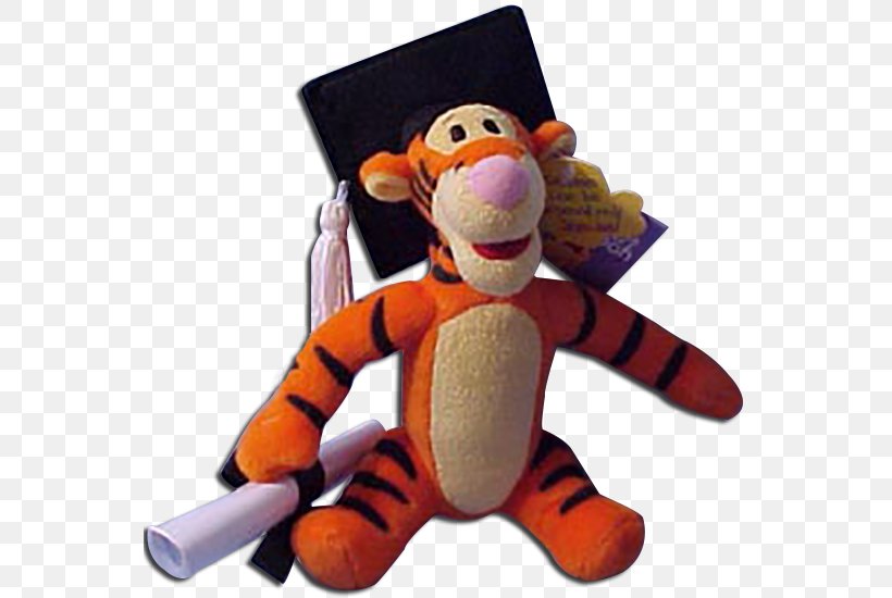 Tigger Stuffed Animals & Cuddly Toys Winnie-the-Pooh Eeyore Piglet, PNG, 556x550px, Tigger, Beanie, Cap, Diploma, Eeyore Download Free