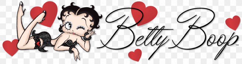 Betty Boop Valentine's Day Cartoon Animation, PNG, 986x264px, Watercolor, Cartoon, Flower, Frame, Heart Download Free