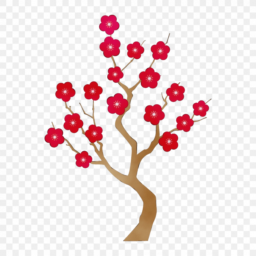 Cherry Blossom, PNG, 1200x1200px, Plum Tree, Blossom, Branch, Cherry Blossom, Cut Flowers Download Free