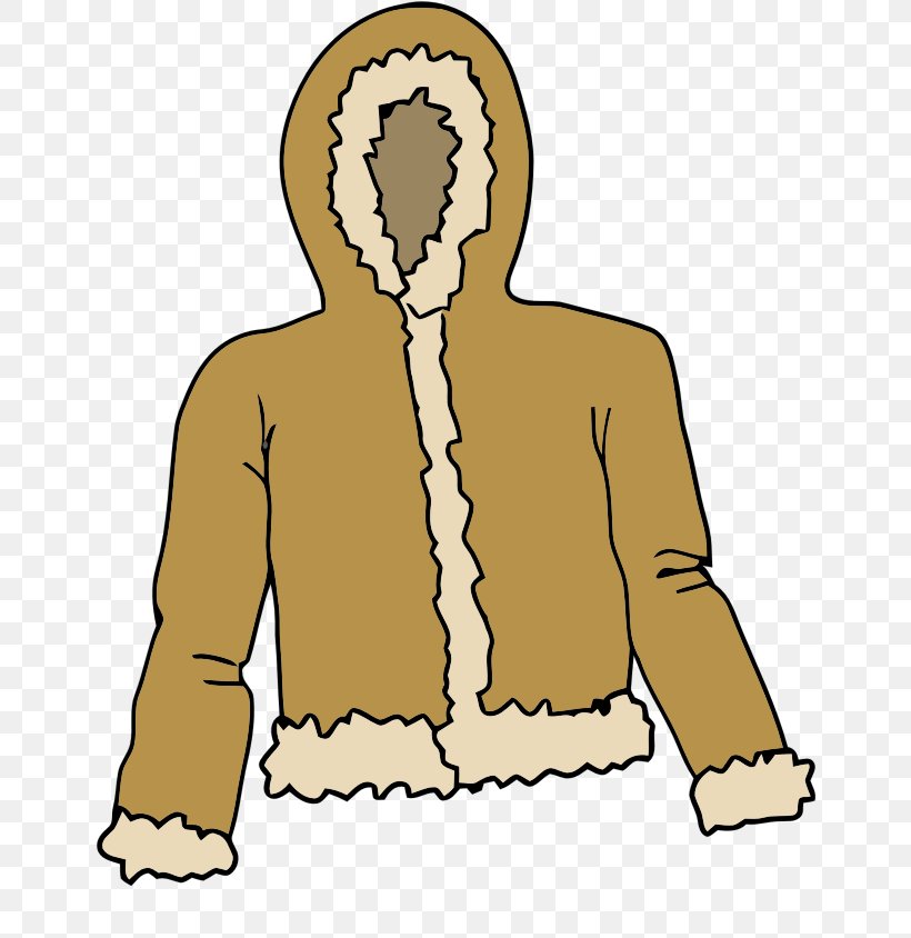 Hoodie Coat Jacket Fur Clothing Clip Art, PNG, 718x844px, Watercolor, Cartoon, Flower, Frame, Heart Download Free