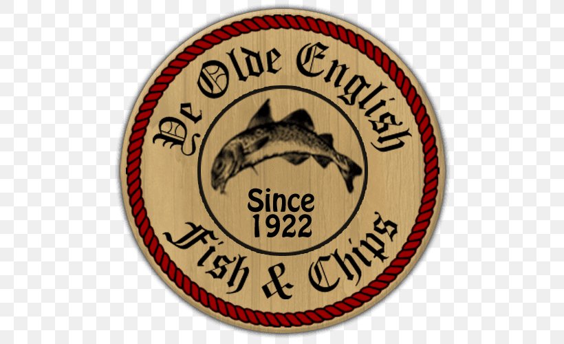 Ye Olde English Fish & Chips Fish And Chips Stadium Theatre Cinema Ticket, PNG, 500x500px, Fish And Chips, Animal, Badge, Brand, Cinema Download Free