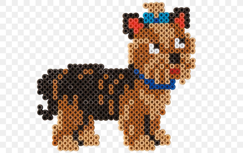 Yorkshire Terrier Bead Puppy Game Craft, PNG, 591x518px, Yorkshire Terrier, Bead, Carnivoran, Craft, Crossstitch Download Free