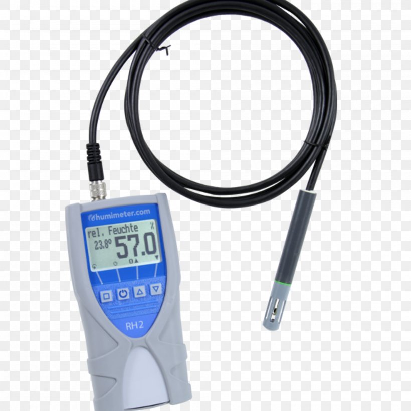 Data Logger Sensor Hygrometer Humidity Measurement, PNG, 2000x2000px, Data Logger, Accuracy And Precision, Cable, Calibration, Computer Software Download Free