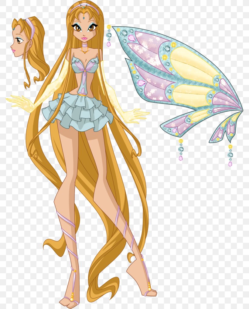 Fairy Barbie Costume Design Illustration Pollinator, PNG, 784x1018px, Watercolor, Cartoon, Flower, Frame, Heart Download Free