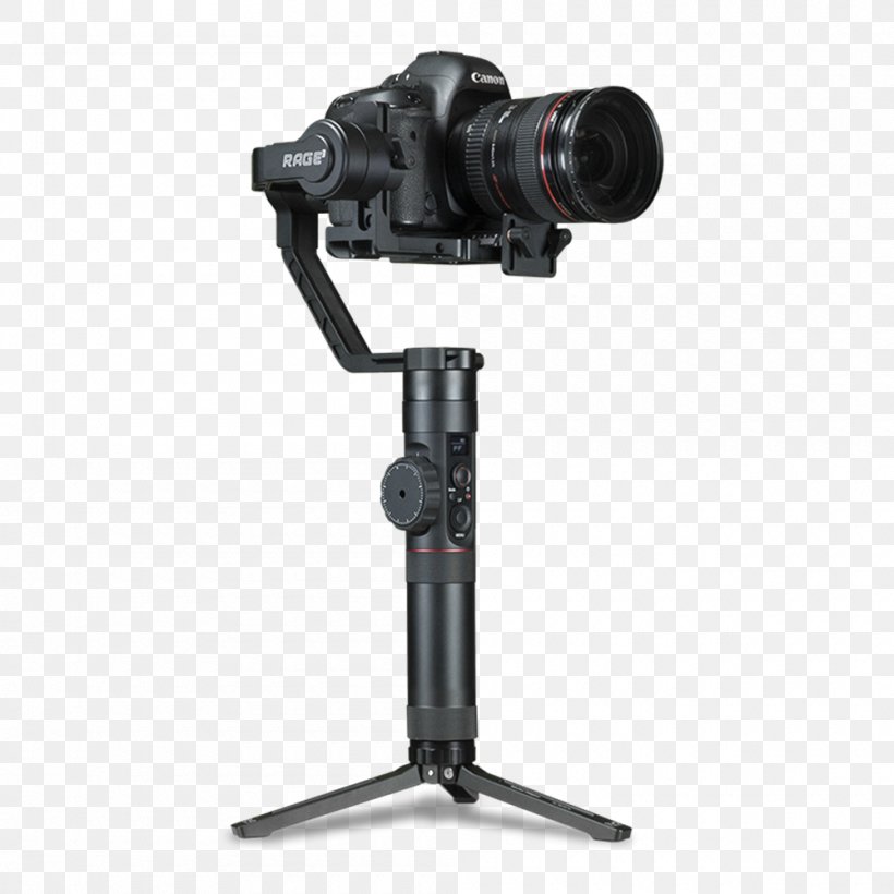 Tripod EVO Gimbals RAGE3 3-Axis Motorized Gimbal Stabilizer DSLRs Mirrorless Cameras Panasonic Lumix DC-G9 Camera Lens Follow Focus, PNG, 1000x1000px, Tripod, Camera, Camera Accessory, Camera Lens, Camera Stabilizer Download Free