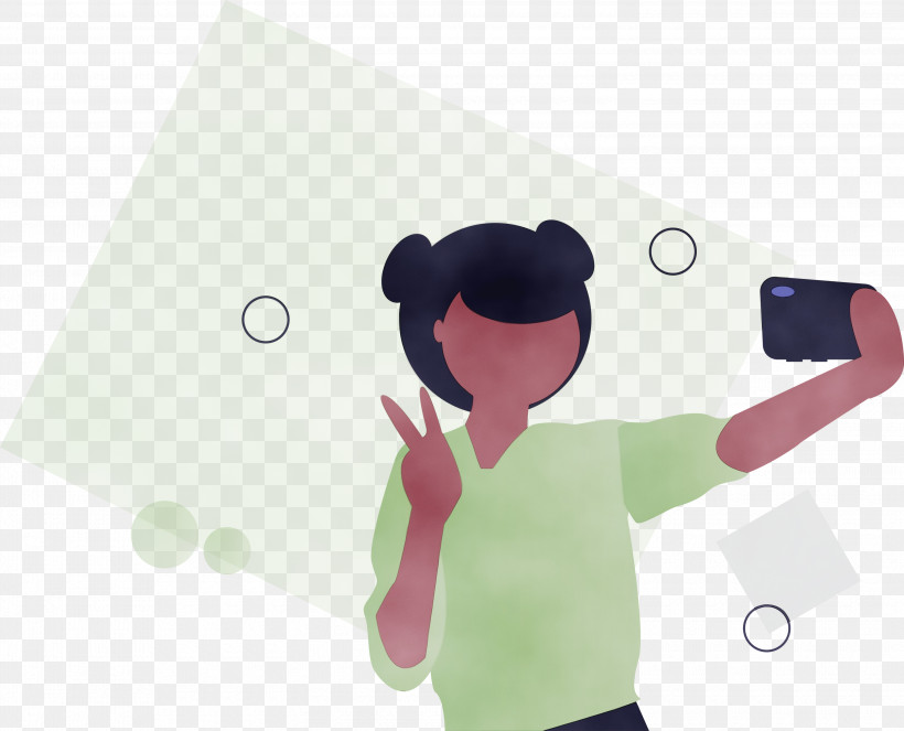 Cartoon Gesture Animation, PNG, 3000x2427px, Taking Selfie, Animation, Camera, Cartoon, Gesture Download Free