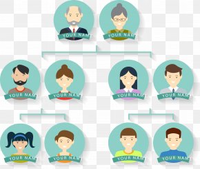 Creative Vector Family Tree Design PNG