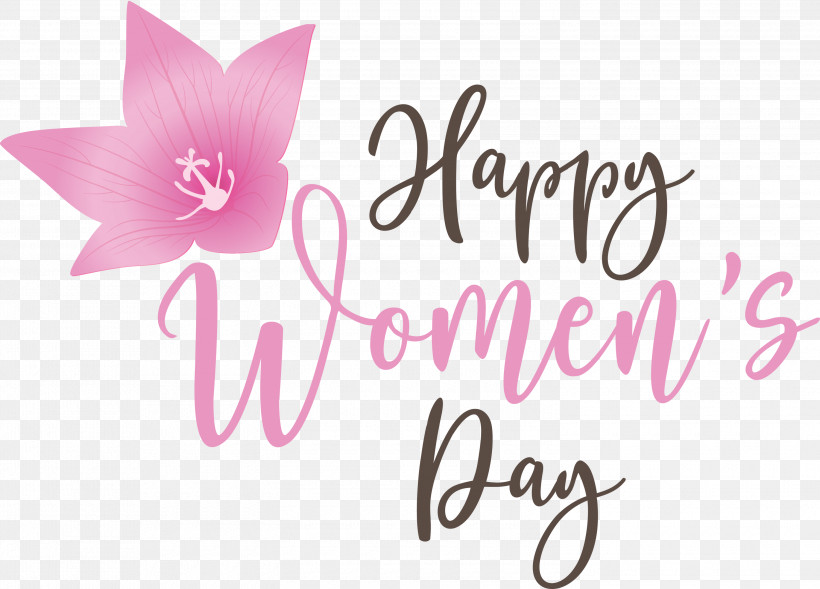 Happy Womens Day International Womens Day Womens Day, PNG, 3000x2158px, Happy Womens Day, Biology, Cut Flowers, Flower, Greeting Download Free