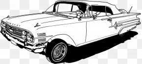 Car - Chevrolet Impala Car Lowrider Coloring Book PNG