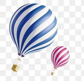 Hand-painted Cartoon Hot Air Balloon - Hot Air Balloon Drawing PNG