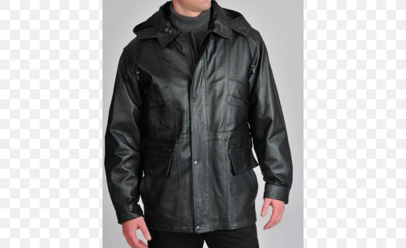 Leather Jacket Hoodie Parka Coat Zipper, PNG, 500x500px, Leather Jacket, Clothing, Coat, Flight Jacket, Fur Clothing Download Free