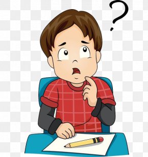 A Thinking Boy - Royalty-free Stock Photography Clip Art PNG