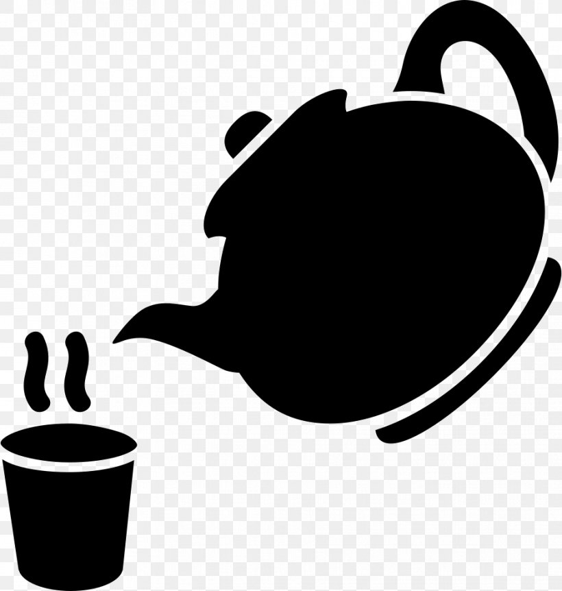 Tea Room Food Teapot, PNG, 932x980px, Tea, Artwork, Black, Black And White, Chinese Tea Download Free