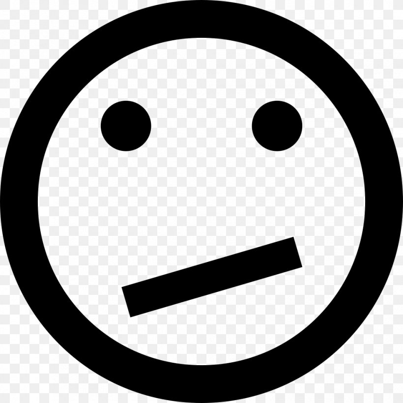 Emoticon Clip Art, PNG, 980x980px, Emoticon, Area, Black And White, Facial Expression, Happiness Download Free