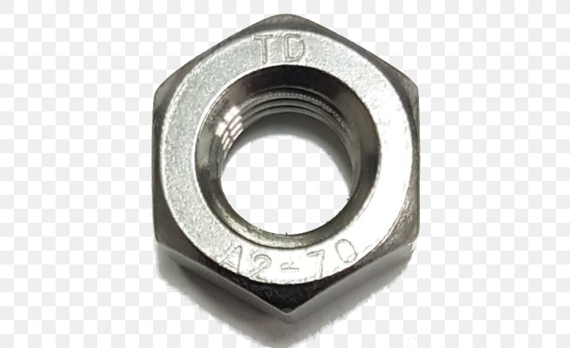 Nut Screw Bolt Stainless Steel, PNG, 500x500px, Nut, Bolt, Hardware, Hardware Accessory, Hex Key Download Free