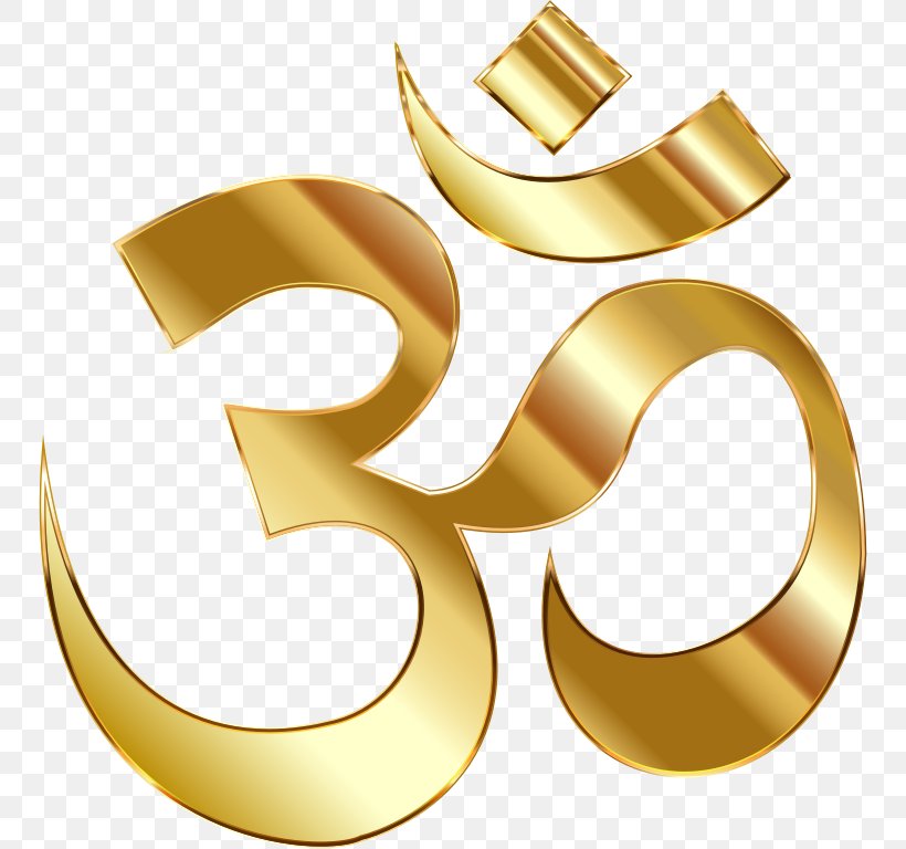 Om Religious Symbol Clip Art, PNG, 750x768px, Symbol, Body Jewelry, Brass, Cap, Gold Download Free