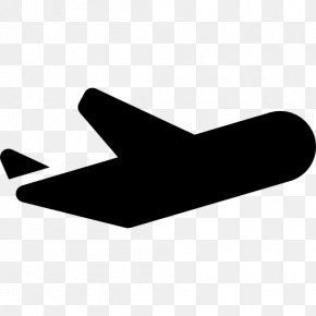 Black And White Airplane Aircraft PNG
