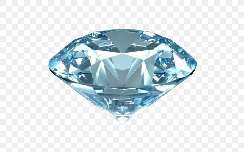 Blue Diamond Moissanite Gemstone Diamond Cut, PNG, 512x512px, Blue Diamond, Black Orlov, Blue, Carat, Crystal Download Free