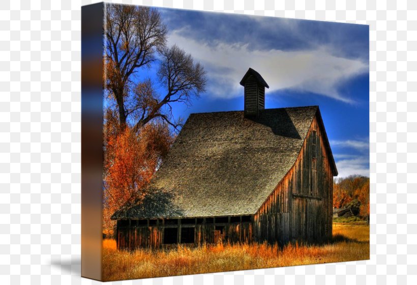 Farmhouse Roof Property Painting, PNG, 650x560px, House, Barn, Building, Chapel, Church Download Free
