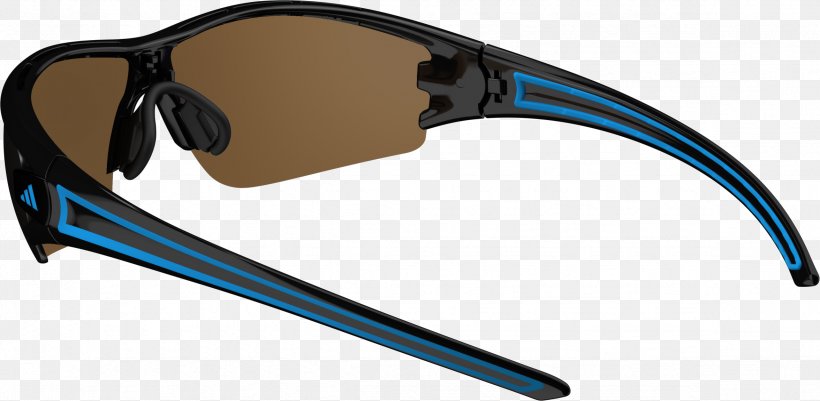 Goggles Sunglasses Adidas Evil Eye Halfrim Pro Photochromic Lens, PNG, 2352x1153px, Goggles, Adidas, Bild, Blue, Evil Eye Download Free