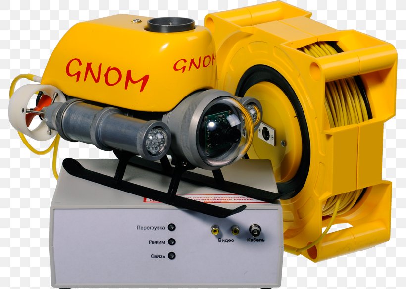 Remotely Operated Underwater Vehicle Gnome Electric Generator, PNG, 787x584px, Gnome, Compressor, Cylinder, Electric Generator, Electrical Cable Download Free