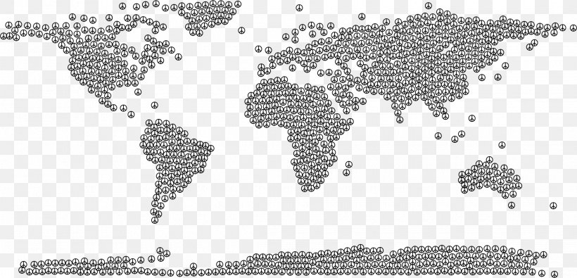 World Map Clip Art, PNG, 2270x1096px, World, Area, Art, Black, Black And White Download Free