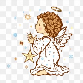 Cute Cartoon - Angel Cartoon Clip Art PNG
