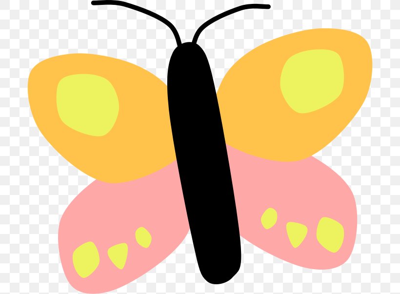 Butterfly Clip Art, PNG, 708x603px, Butterfly, Butterflies And Moths, Insect, Invertebrate, Libreoffice Download Free