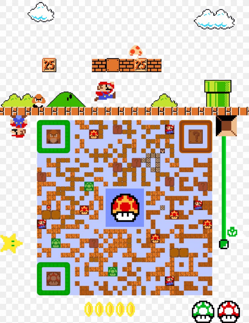 Super Mario Bros. Game 2D Computer Graphics, PNG, 1261x1636px, Super Mario Bros, Area, Art, Code, Game Download Free